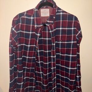 Vintage weatherproof Red Plaid flannel Shirt